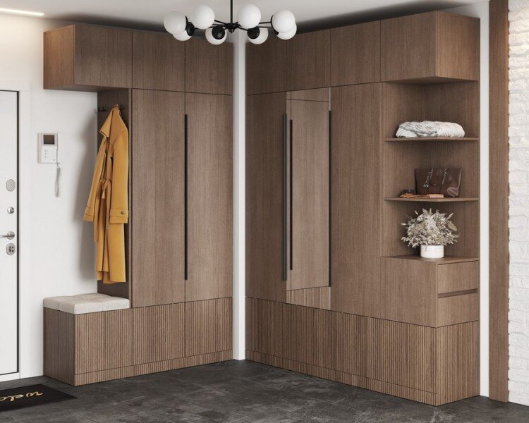 Шкаф 2-х створчатый Кантри, Кадена Вуд 