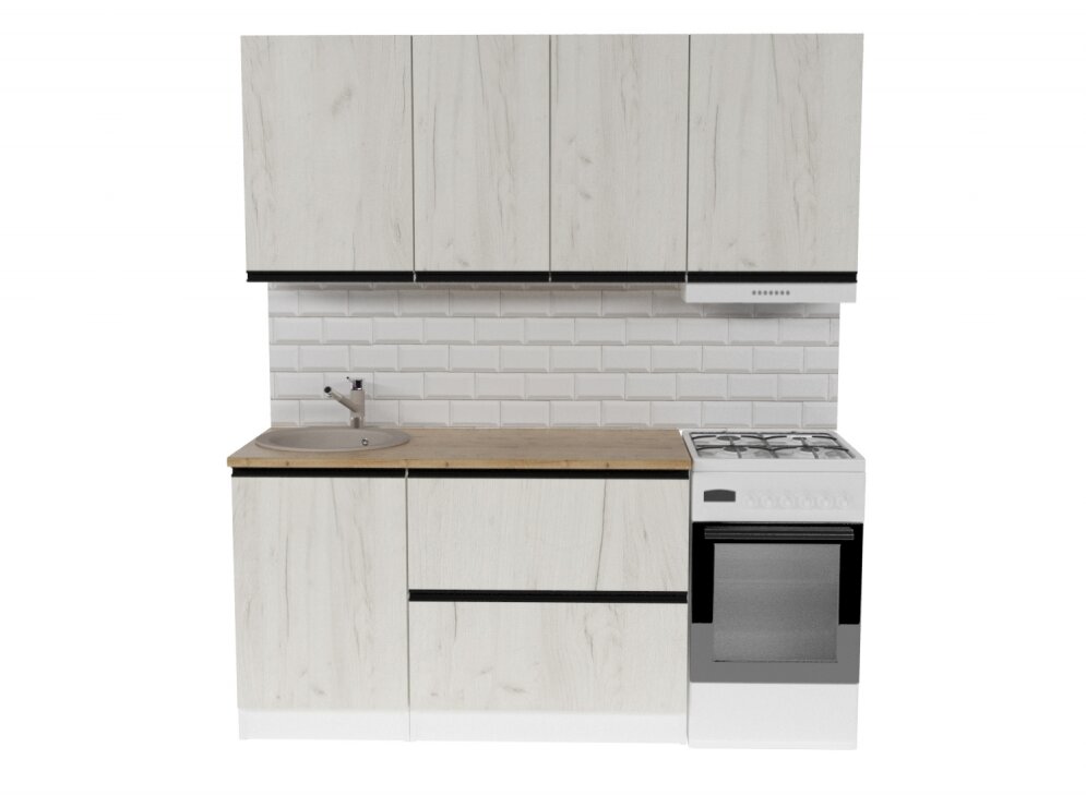 Кухонный гарнитур Амели макси, 180 см 