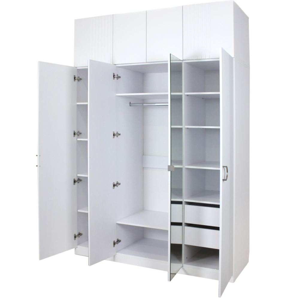 Шкаф 4-х створчатый м.24 Санти 