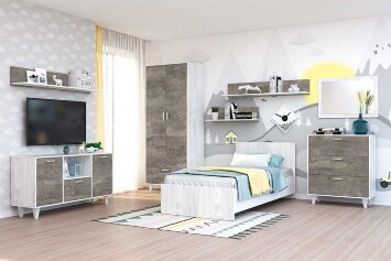 Модульная детская ЭГО , бетон/камень 1