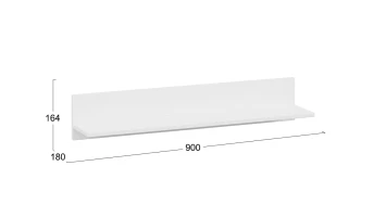 Полка навесная Денвер 