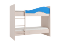 Кровать детская двухъярусная Мая Синий 