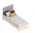 Кровать Милана 0,9 с мягкой спинкой 