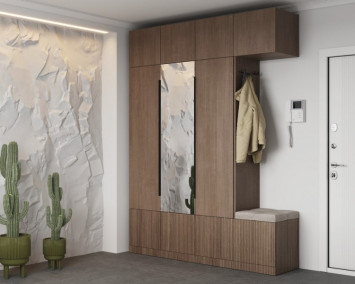 Шкаф 3-х створчатый Кантри, Кадена Вуд 