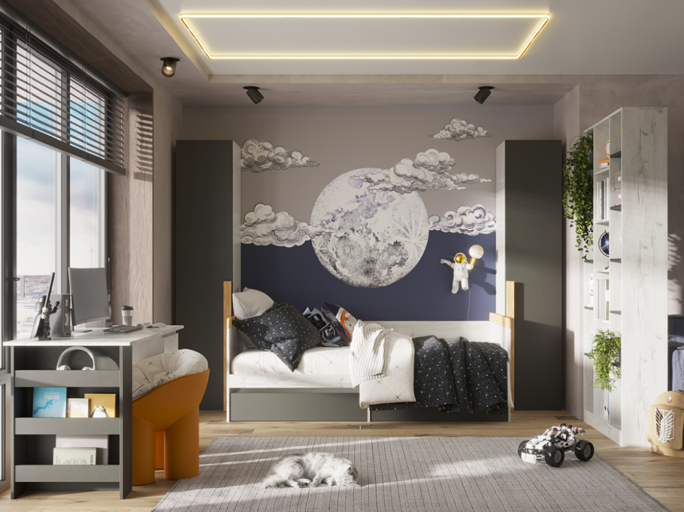 Стол с тумбой Кент-1 