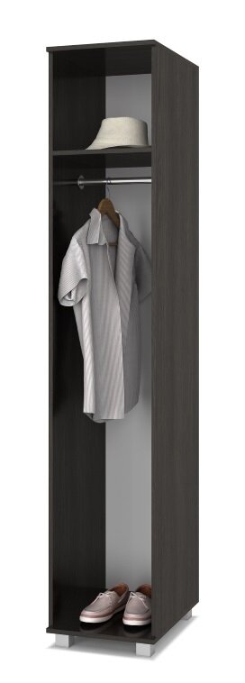 Пенал однодверный Виора, Венге/Млечный дуб 