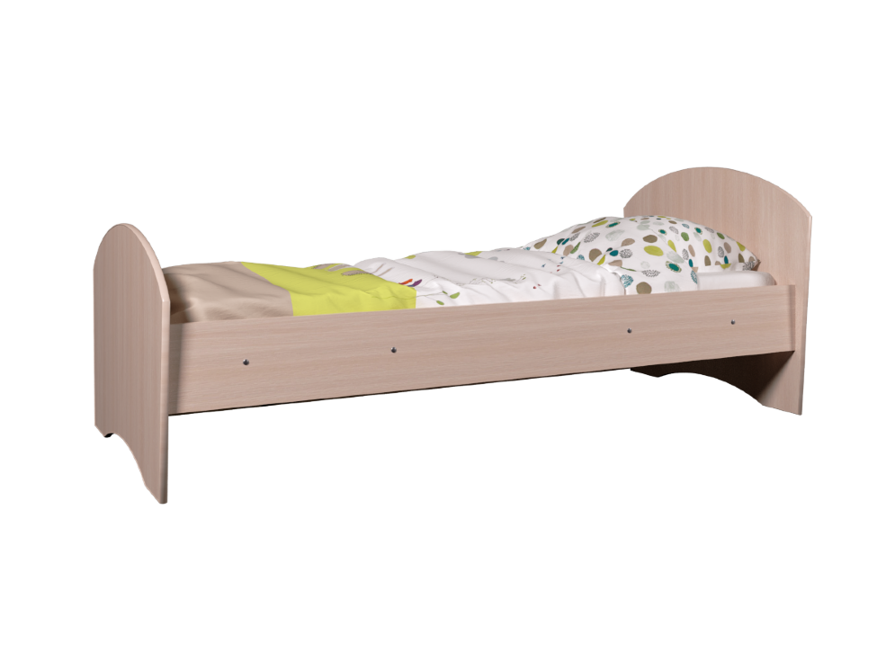 Детская кровать Мозаика, дуб млечный 