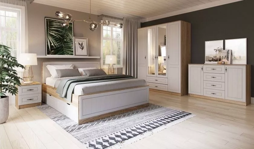 Шкаф 4-х створчатый Виктория 