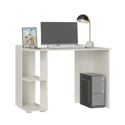 Стол Морти, Дуб крафт белый/цемент светлый