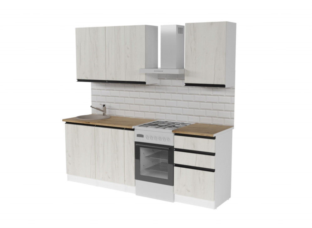 Кухонный гарнитур Амели стандарт, 160 см 