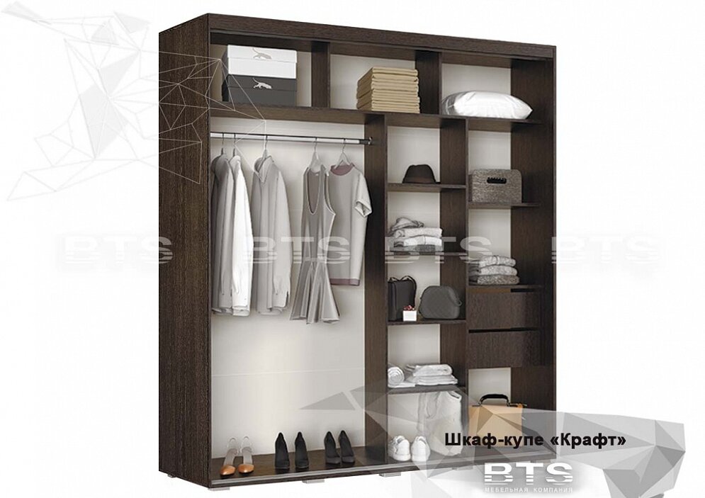 Шкаф-купе Крафт-3 