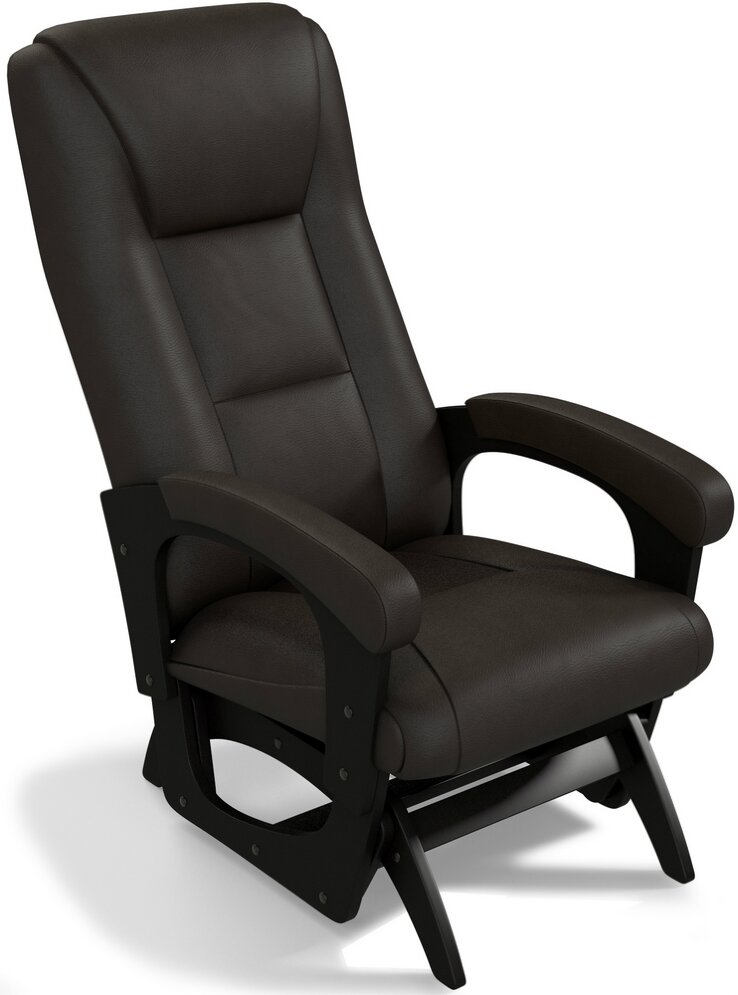 Кресло-качалка Леон, экокожа 