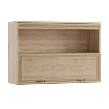 Полка навесная Ливорно ЛН-3, дуб сонома