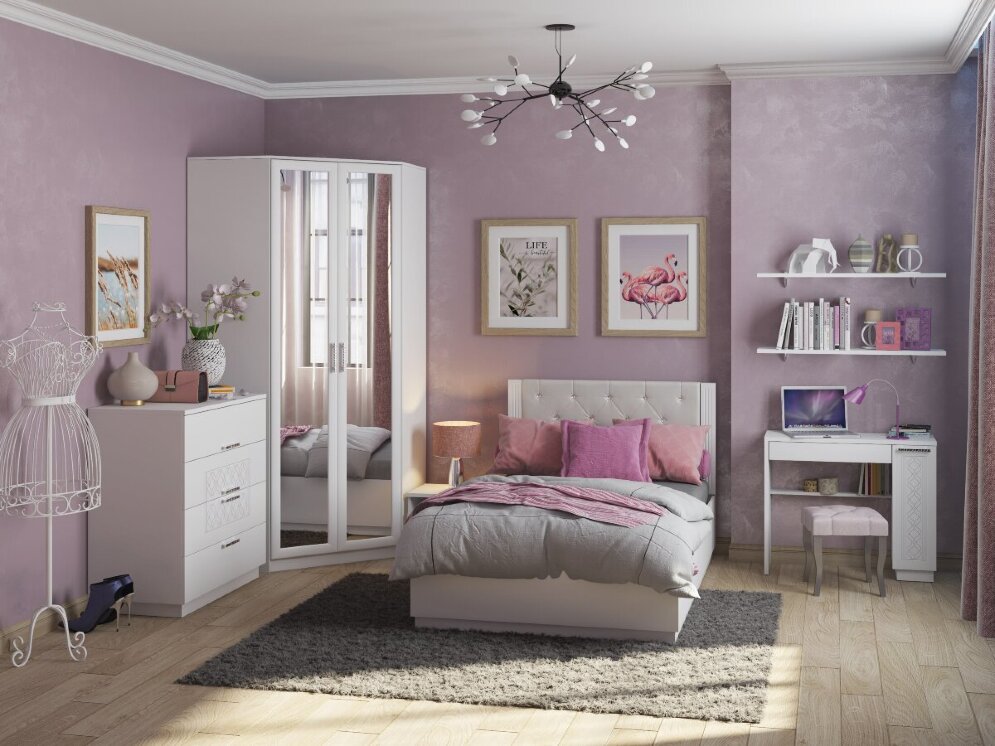 Шкаф угловой Тиффани 