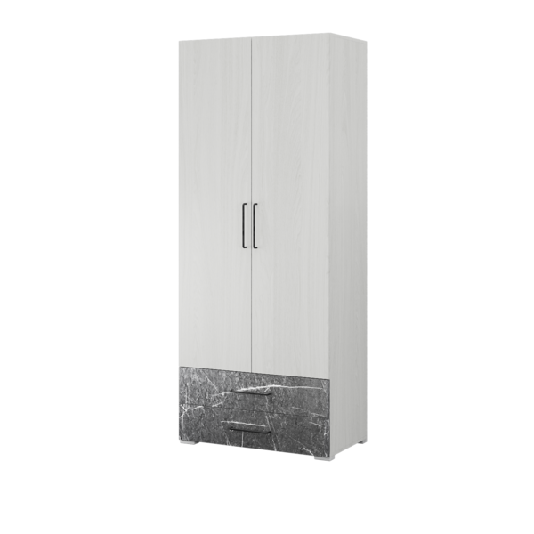 Шкаф двухстворчатый Теана, анкор светлый 