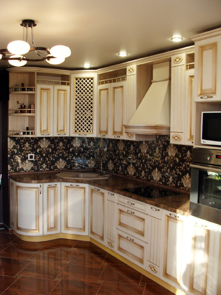 Кухня на заказ угловая Версаль 