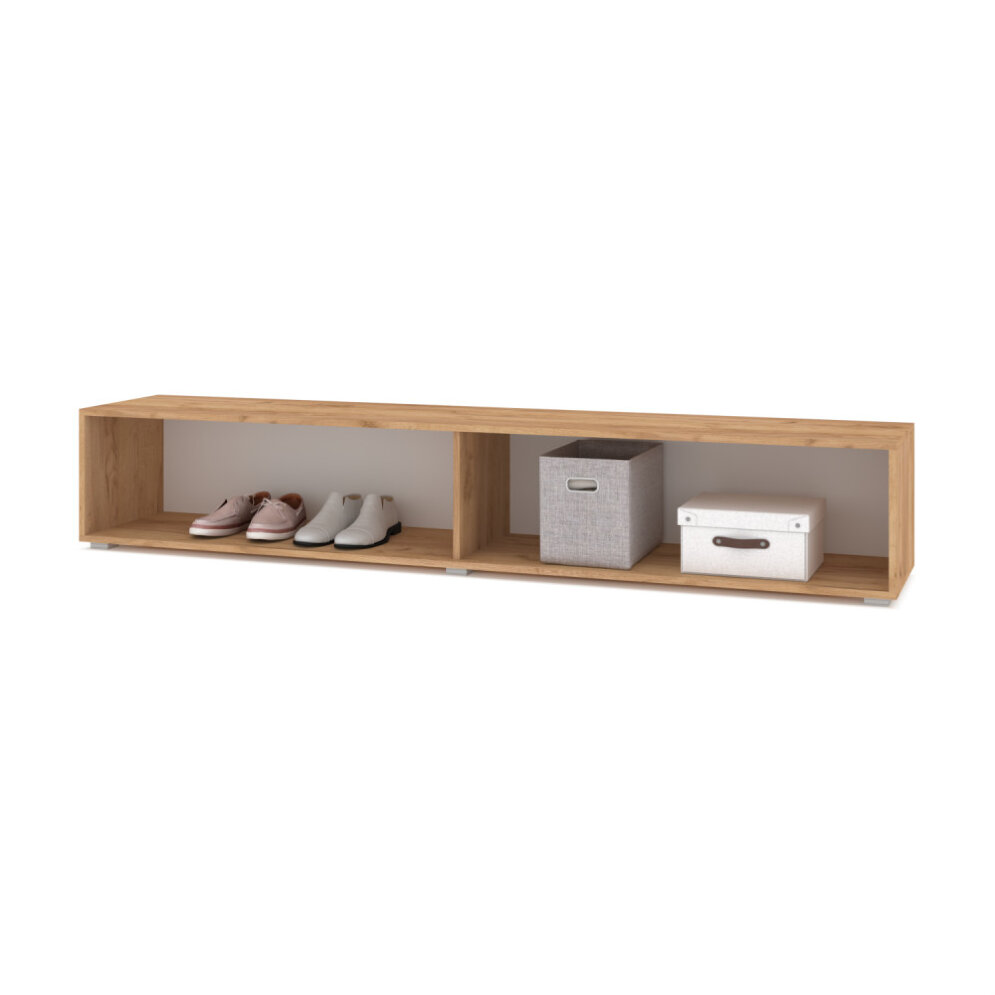 Тумба ТВ 2000 Флорида, Графит/Дуб золотой 