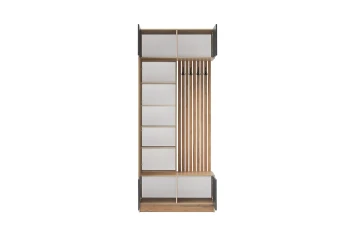 Модульная гостиная Роджина, дуб крафт/графит