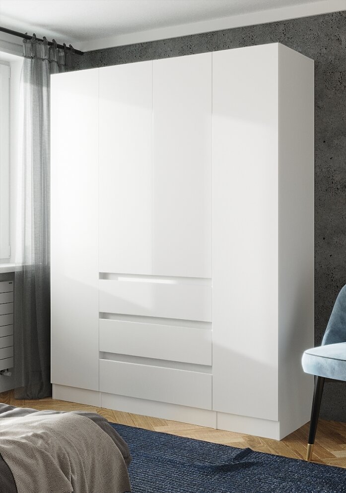 Шкаф 1600 Парус, белый 