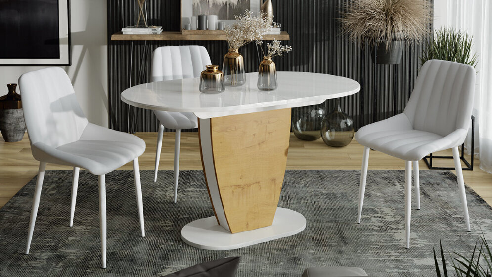 Стол обеденный раскладной Монреаль, тип 1 (бунратти) 