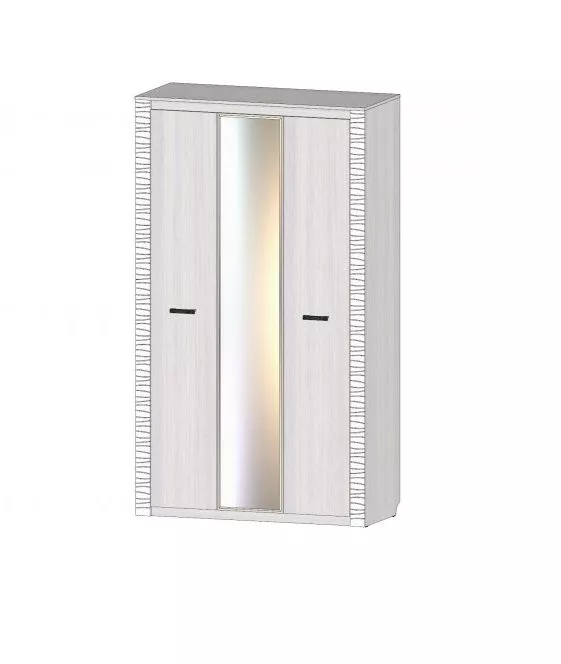 Шкаф трехстворчатый Ривьера 