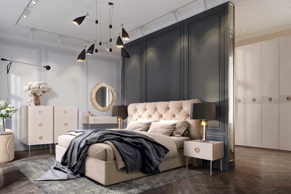 Шкаф 5 дверей БМШ2/5(Fi) (без зеркал)  Bogemia Fillini 