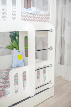 Кровать-домик 2-х ярусный с ящиком