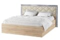 Кровать Мадлен (дуб сонома/дуб шале серебро)  