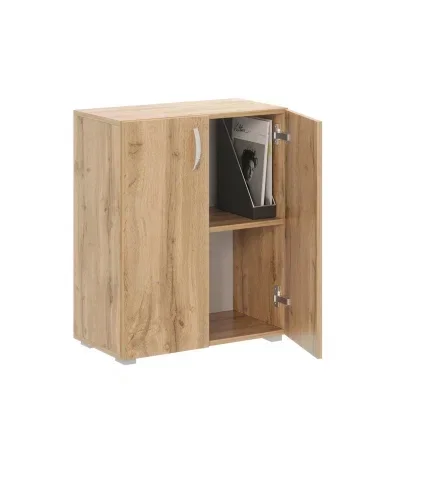 Стеллаж Офис 600 2 полки с дверями 