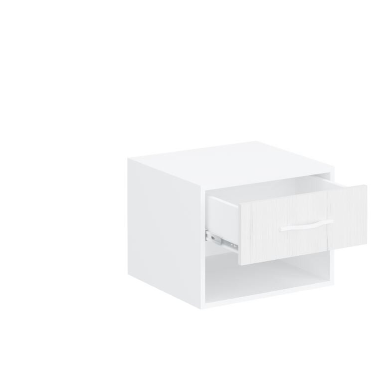 Тумба прикроватная Junior  Белый LF (ЛОФТ)+Дуб Эльза 
