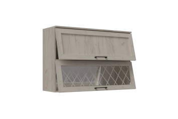 Полка навесная СН-3 София, Дуб крафт белый 