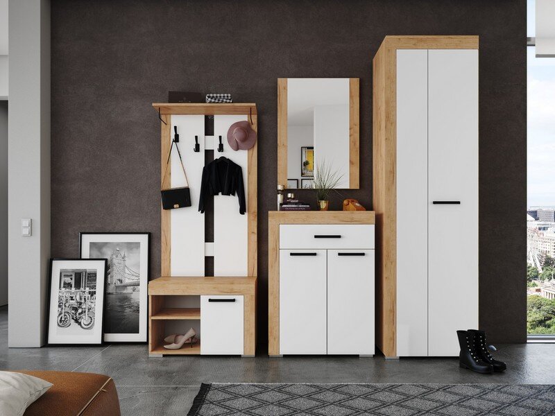 Зеркало Галант крафт золотой 