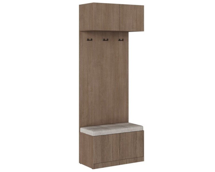 Шкаф с вешалкой и сидушкой Кантри, Кадена Вуд 