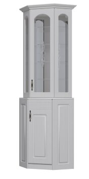 Витрина угловая с зеркалами Венеция В-12