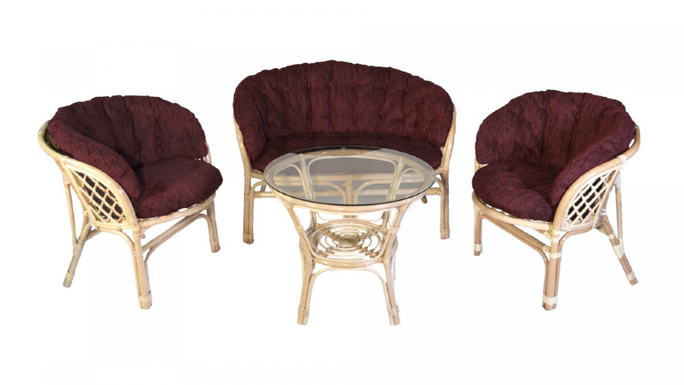 Комплект Багама с диваном, подушки полные  