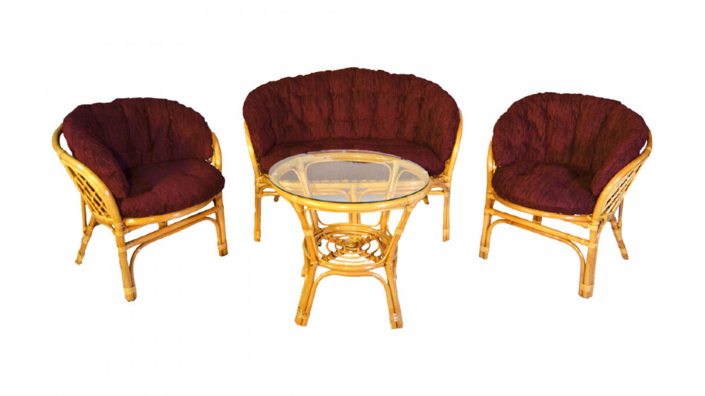 Комплект Багама с диваном, подушки полные  