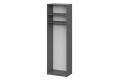 Шкаф &amp;quot;ШК 5&amp;quot; (800) с антресолью,  графит серый 