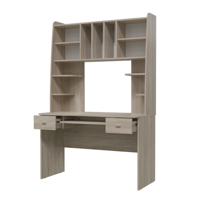 Стол компьютерный Бета, сонома   