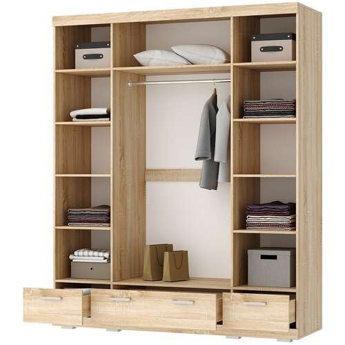 Шкаф Соната ШСЗ-1800, Сонома/Сакраменто 