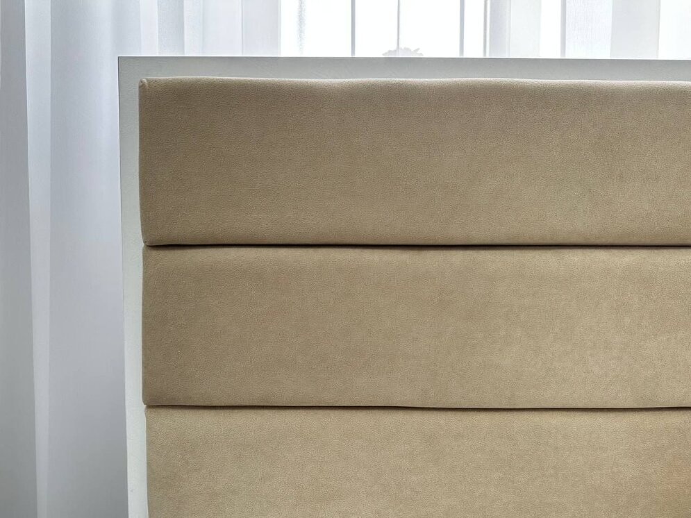 Кровать Милана с мягким изголовьем 