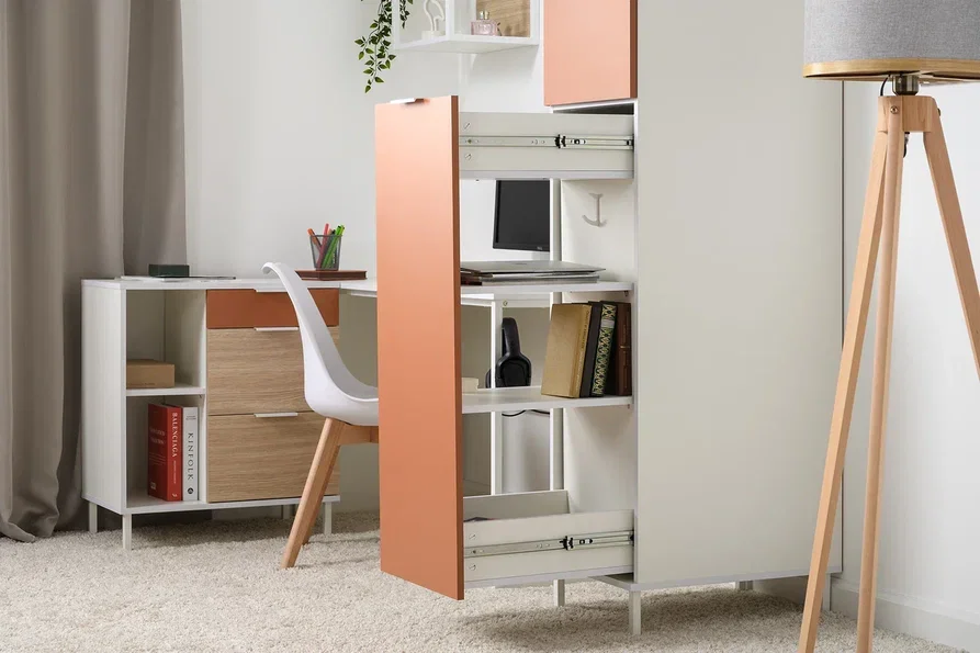 Шкаф-пенал 16.316.02 Марвэл, белый 