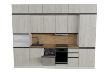 Кухонный гарнитур Амели люкс, 300 см