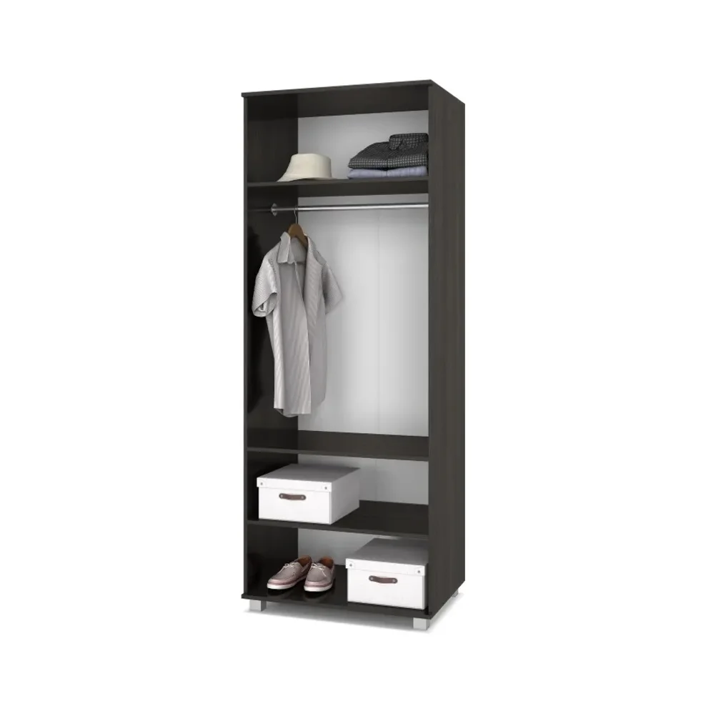 Шкаф двустворчатый В22 Виора, Венге/Млечный дуб 