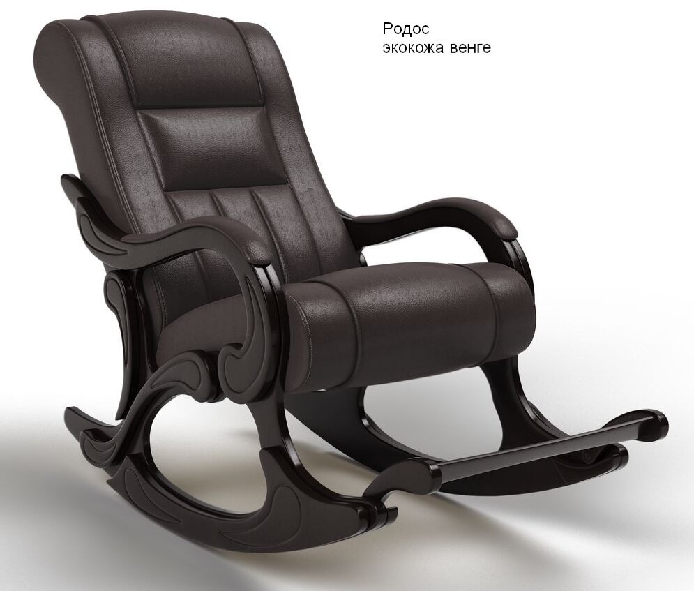 Кресло-качалка Родос, экокожа 