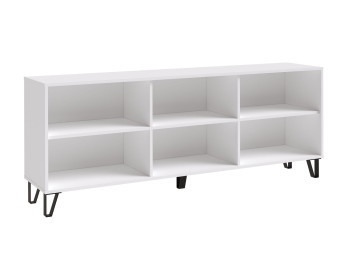 Тумба ТВ Ливерпуль, вотан/бордо глянец