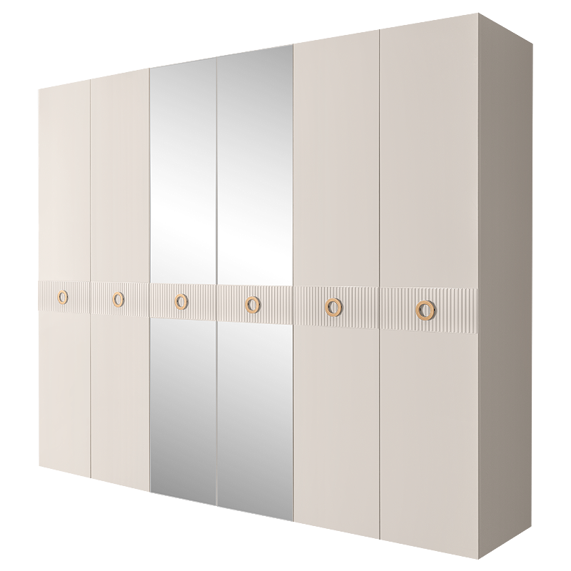 Шкаф 6 дверей БМШ1/6(Fi) (с зеркалами) Bogemia Fillini 