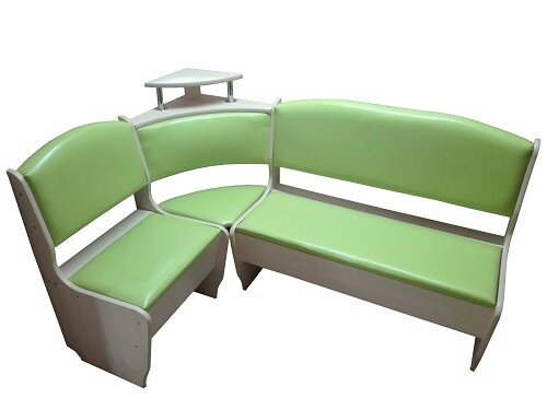 Кухонный уголок Нео фисташковый 