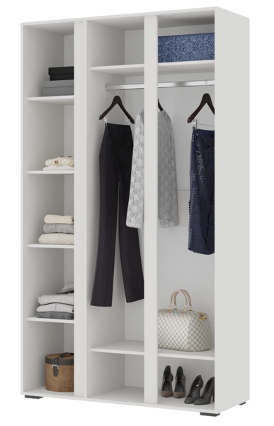 Шкаф 3х створчатый с зеркалом Хелен ШК 02 