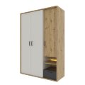 Шкаф трехстворчатый Kubo (Кубо) ШК-130 