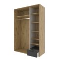 Шкаф трехстворчатый Kubo (Кубо) ШК-130 